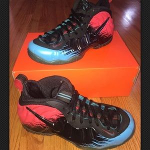 Nike Foamposite, Basketball Shoes Sz9, SpiderMan